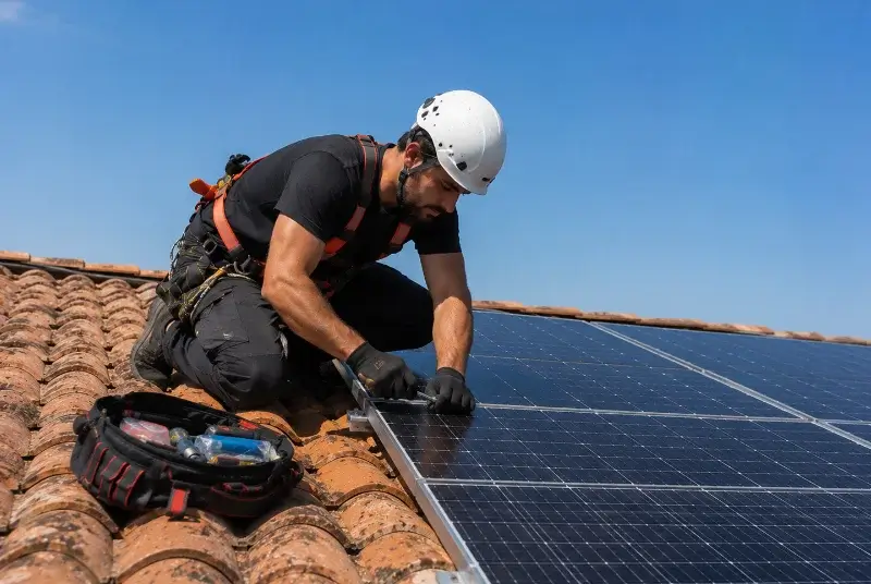 Maintenance et monitoring de panneaux solaires à Miramont-Sensacq